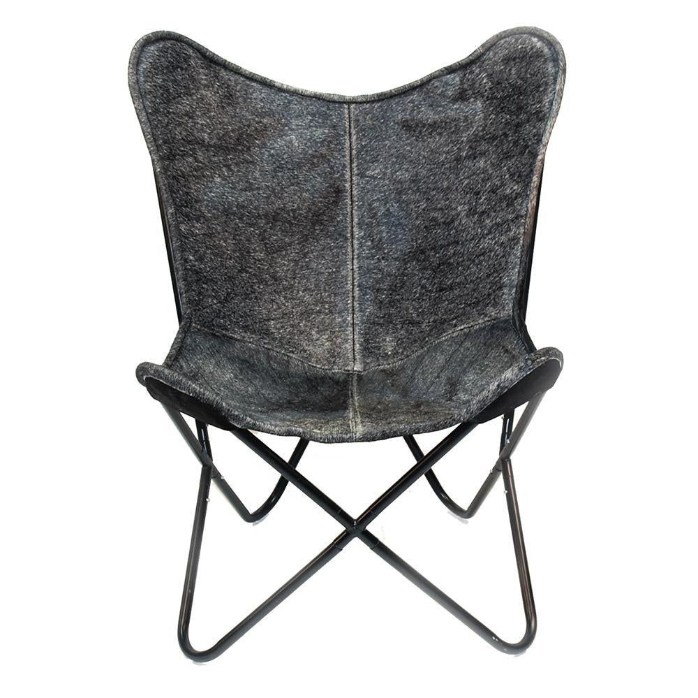 Cowhide Butterfly Chair