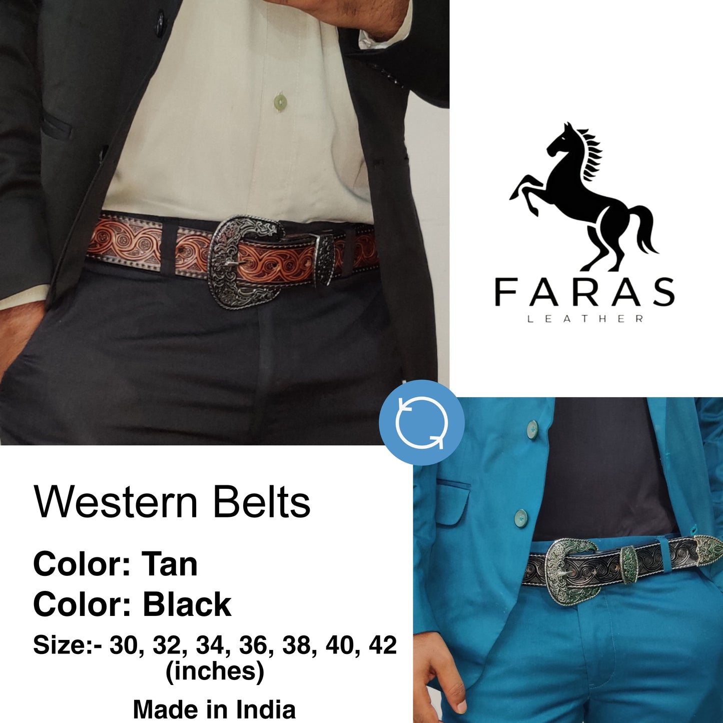 Western Belt For Men/Women