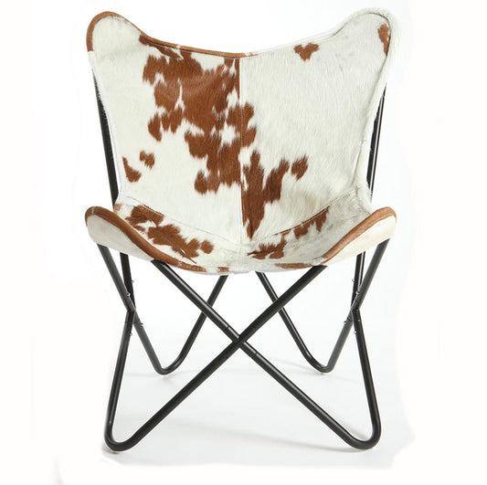Cowhide Butterfly Chair